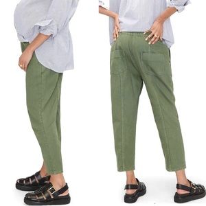 HATCH Collection The Isla Pant in Army Green